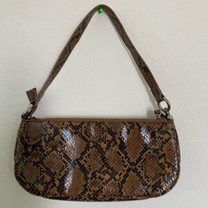Urban Outfitters Snake print shoulder bag